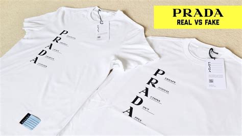 prada shirt real vs fake